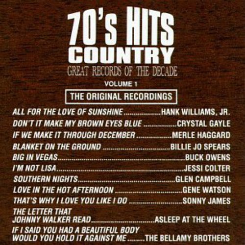 Great Records Of The Decade - 70's Country Hits 1 / Various [CD]