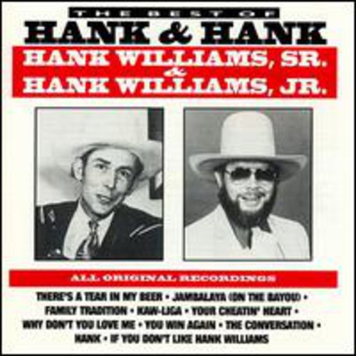 Hank Williams - Best of Hank & Hank [CD]