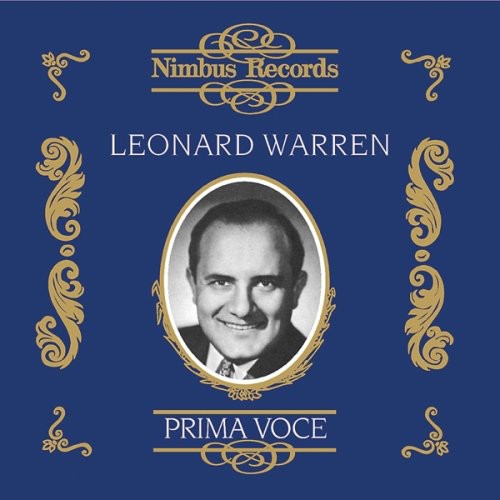 LEONARD WARREN - Prima Voce [2 CD]
