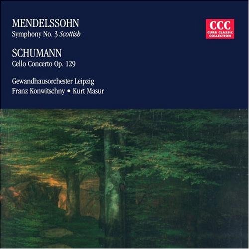 Felix Mendelssohn Bartholdy/Robert Schumann - Symphony 3 / Cello Concerto [CD]