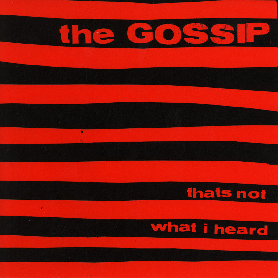 Gossip - That's Not What I Heard (RED APPLE VINYL) [Vinyl]
