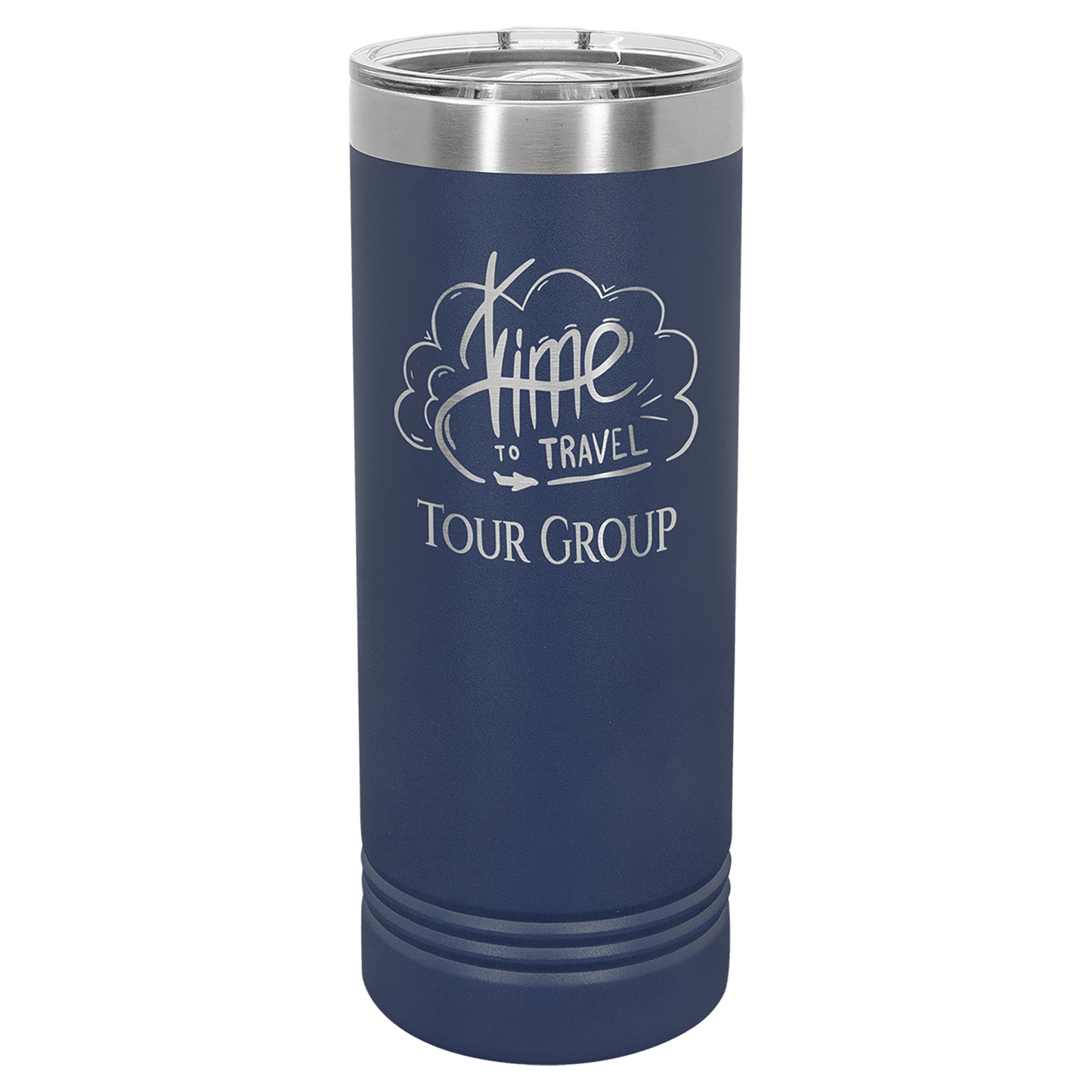 Polar Camel Laser Engraved Skinny Tumbler - 22oz