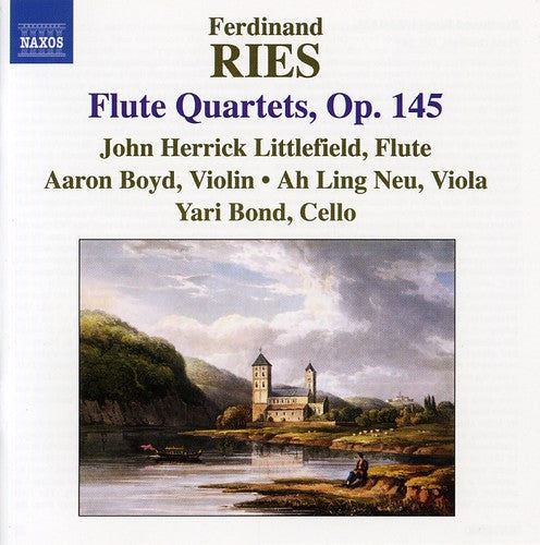 John Herrick Littlefield - Flute Quartets Op 145 Music CD