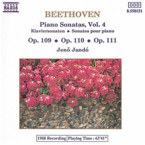JenÅ‘ Jandó - Piano Sonatas 30-32 Music CD