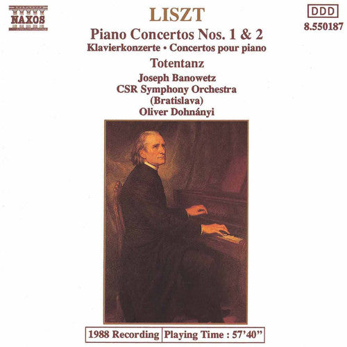 Joseph Banowetz - Piano Concerto 1 & 2 / Totentanz [CD]