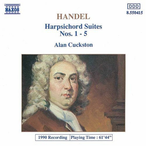 Alan Cuckston - Harpsichord Suites 1-5 [CD]
