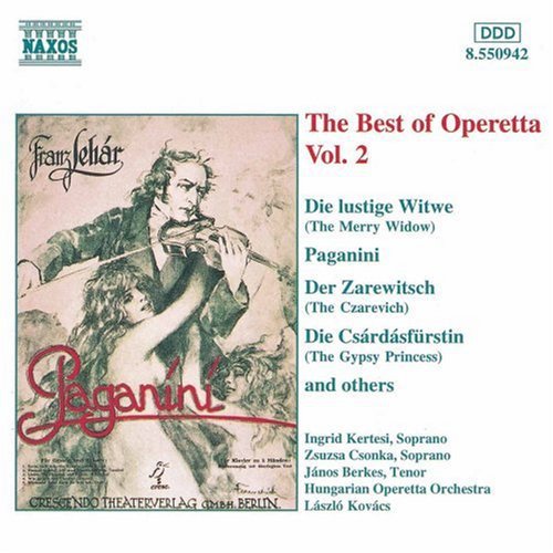 Zsuzsa Csonka - Best of Operetta 2 / Various Music CD