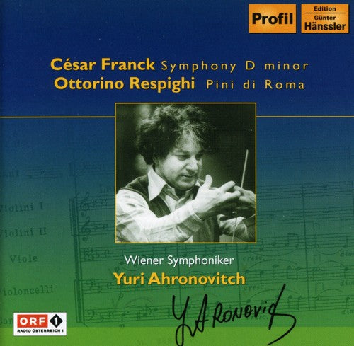 Yuri Ahronovitch - Symphony in D minor / Pine of Rome [CD]
