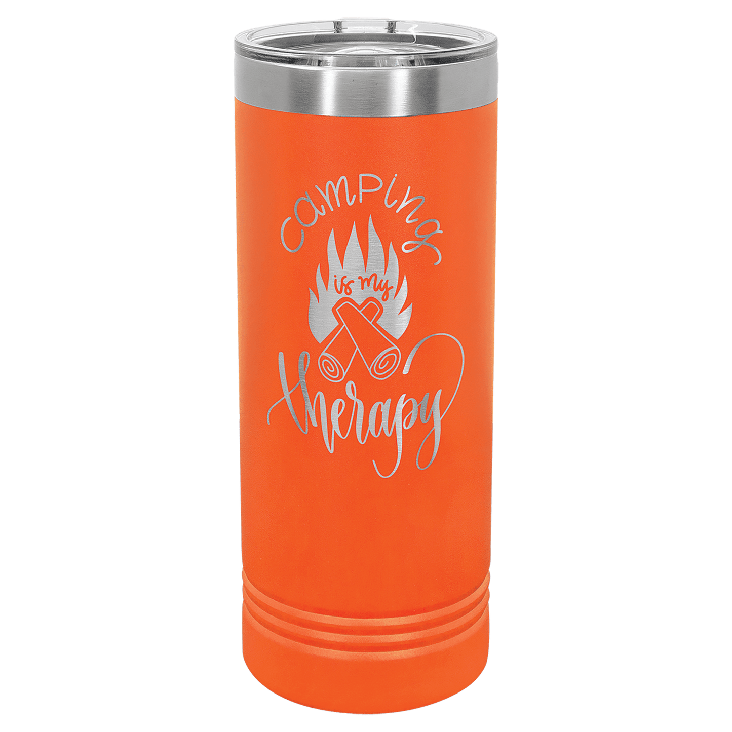 Polar Camel Laser Engraved Skinny Tumbler - 22oz
