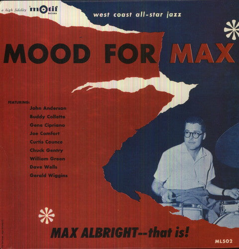 Max Albright - Mood for Max [LP] Vinyl Record