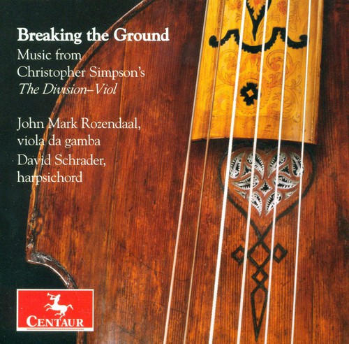 John Mark Rozendaal - Breaking the Ground: Music from Christopher [CD]