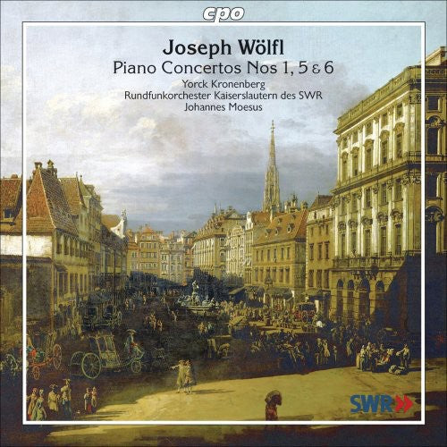 J. Wolfl - Piano Concertos 1 5 & 6 Music CD