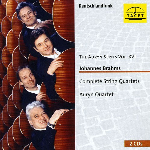 Brahms / Auryn Quartet - Auryn Series 16: Brahms String Quartets Music CD