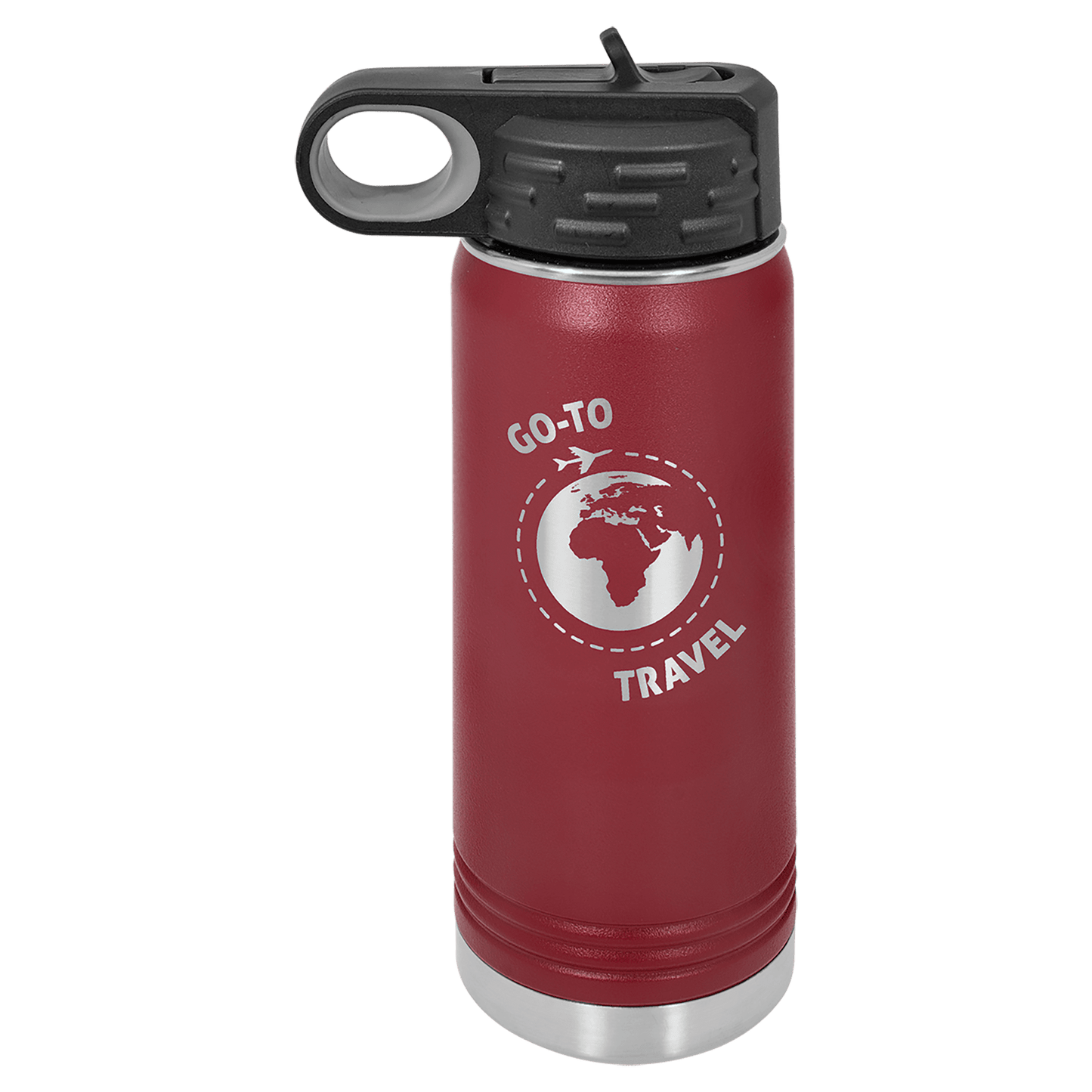 Polar Camel Laser Engraved Water Bottle - 40oz