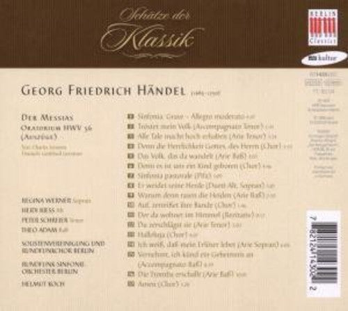 G.F. Handel - Messiah: Excerpts [CD]