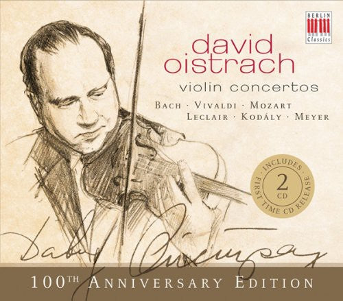 D. Oistrach - Violin Concertos Music CD