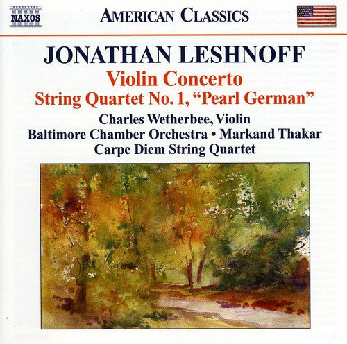 Charles Wetherbee - Violin Concerto / String Quartet No. 1 Music CD
