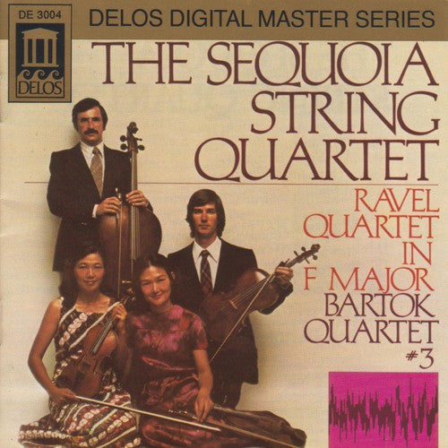 The Sequoia String Quartet - Bartok/Ravel : STR QT/STR QT 3 [CD]