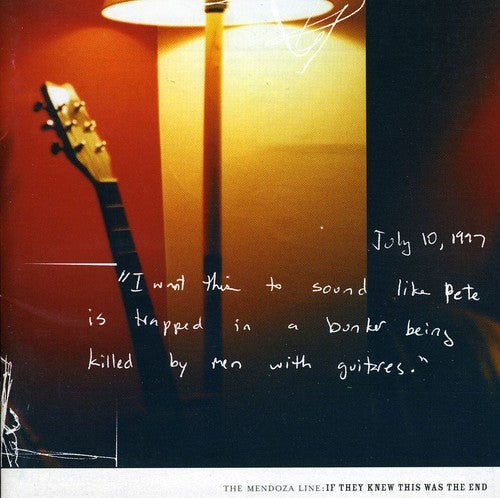 Mendoza Line - If They Knew This Was The End [Import]