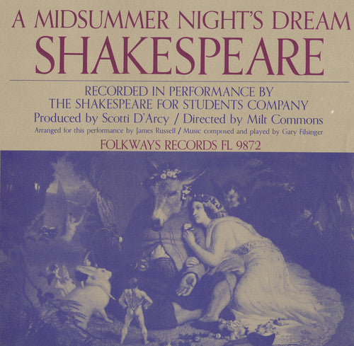 Shakespeare For Students Company - William Shakespeare: A Midsummer Night's Dream [CD]