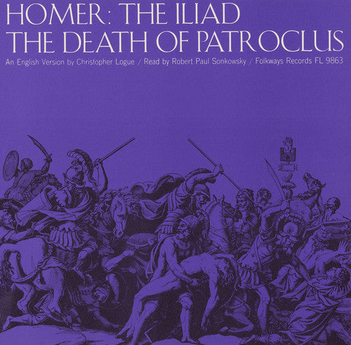 Robert Paul Sonkowsky - Homer: The Death of Patroclus [CD]