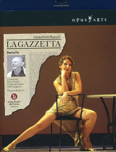 Rossini / Barbacini / Forte / Spagnoli / Workman - La Gazzetta - Blu-ray