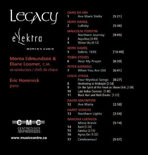 Vancouver Elektra Women's Choir - Legacy / Various [CD]