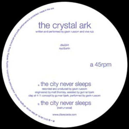 Crystal Ark - The City Never Sleeps [LP] Vinyl Record