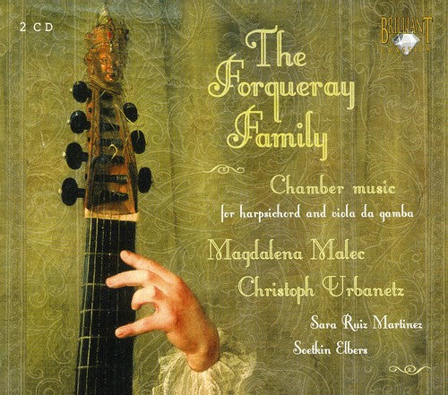 J.A. FORQUERAY - Chamber Music for Harpsichord & Viola Da Gamba Music CD