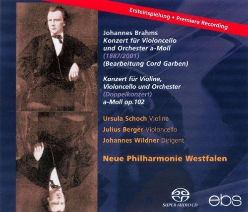 Brahms / Schoch / Berger / Wildner - Concertos Music CD