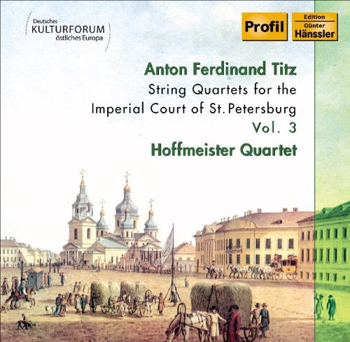 Hoffmeister Quartet - String Quartets 3 [CD]