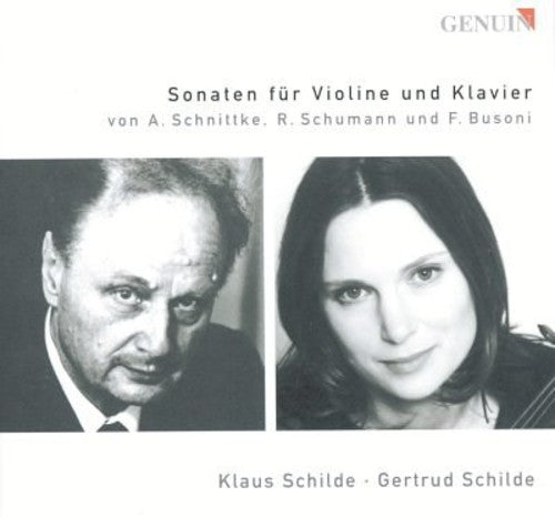 Gertrud Schilde - Sonatas for Violin & Piano Music CD