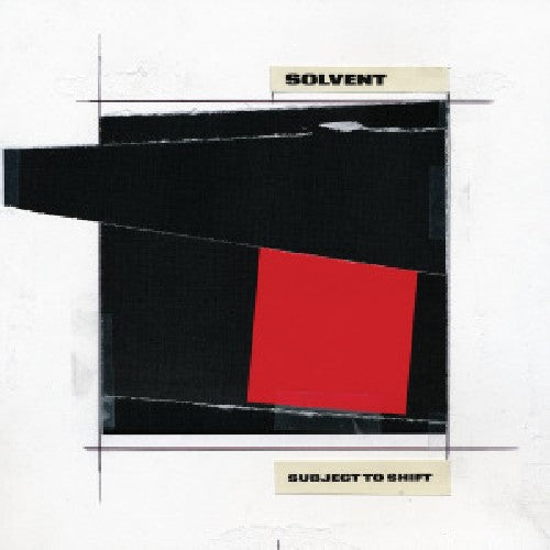 Solvent - Subject to Shift Music CD