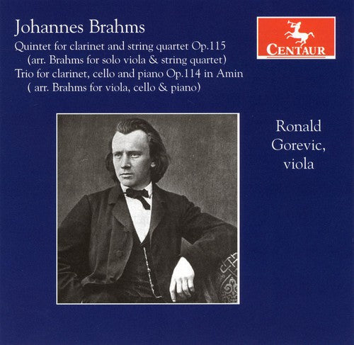 J. BRAHMS - Quintet for Clarinet & String Quartet Music CD