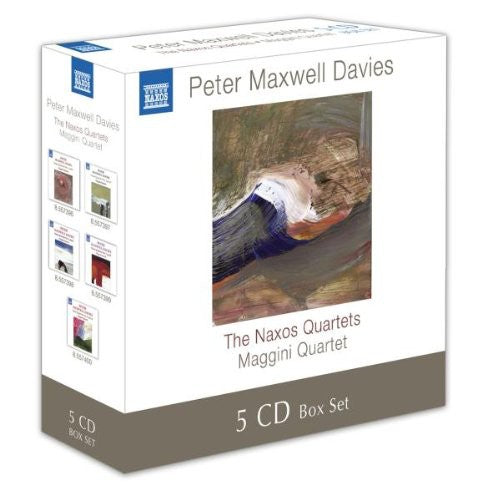 P.M. DAVIES - Naxos Quartets [CD]