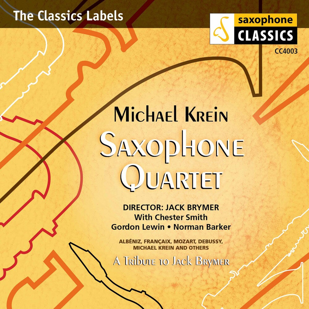 Michael Krein - Michael Krein Saxophone Quartet [CD]