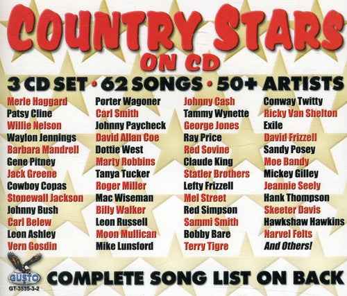 Country Stars On CD [CD]