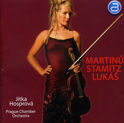Jitka Hosprova - Jitka Hosprova Plays Martinu Stamitz & Lukas [CD]