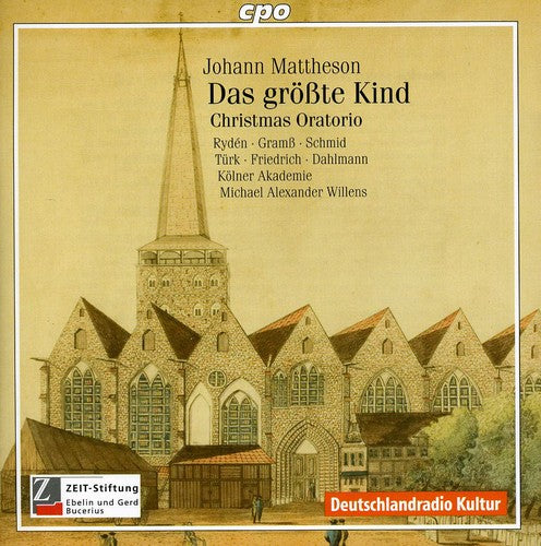 J. Mattheson - Christmas Oratorio: Das Grosste Kind [CD]