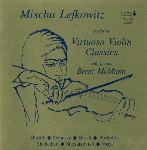 MISCHA LEFKOWITZ - Works for Violin & Piano Music CD