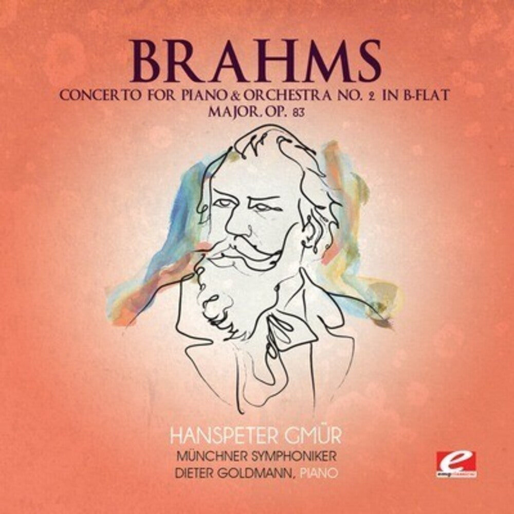 Brahms - Concerto Piano Orchestra 2 in B-Flat Major [CD]