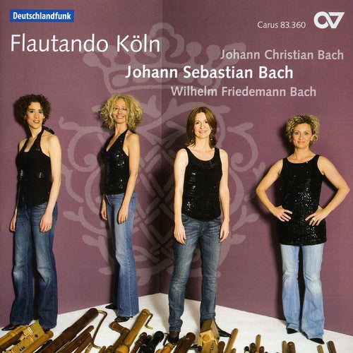 Bach/Bach - Music for Recorder Ensemble Music CD