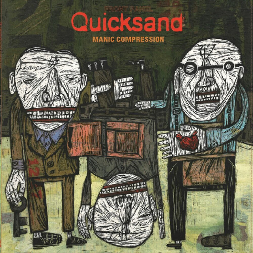 Quicksand - Manic Compression Limited Edition LP - 2013  [LP] Vinyl Record