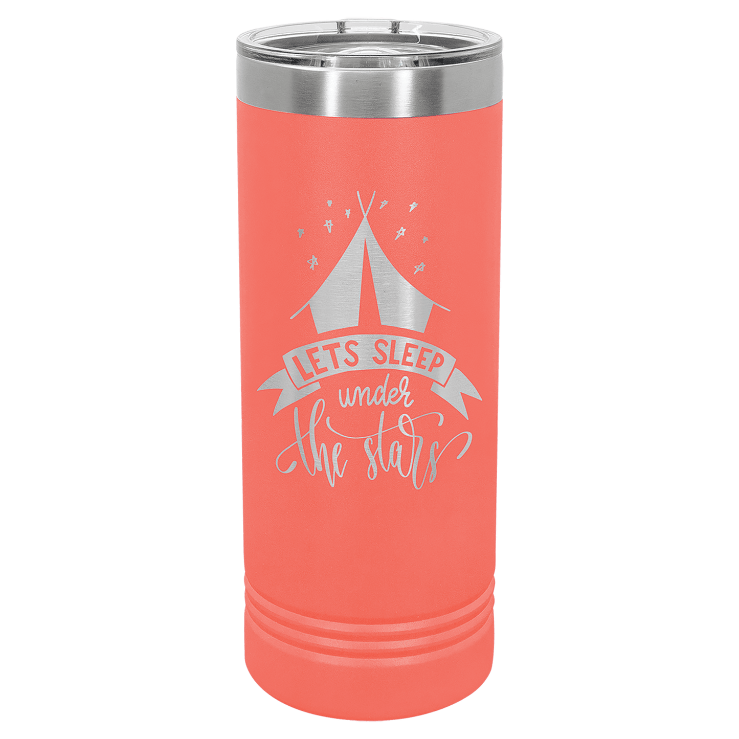 Polar Camel Laser Engraved Skinny Tumbler - 22oz