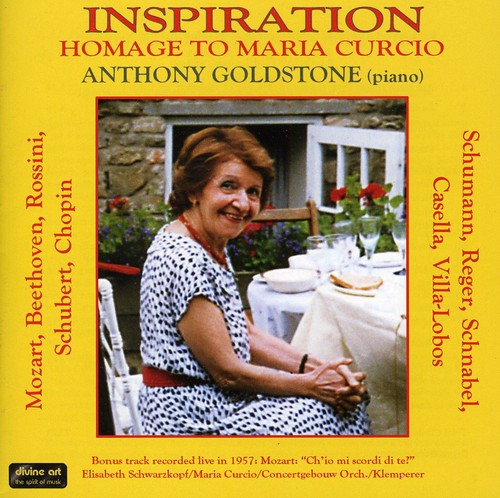 Anthony Goldstone - Inspiration: A Tribute to Maria Curcio [CD]