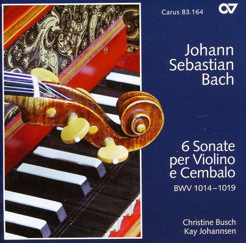 Bach Busch / Johannsen - 6 Sonate Per Violino E Cembalo [CD]