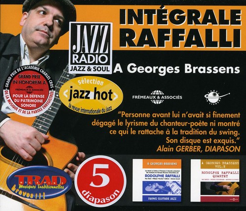 RODOLPHE RAFFALLI - Intgrale A Georges Brassens [CD]