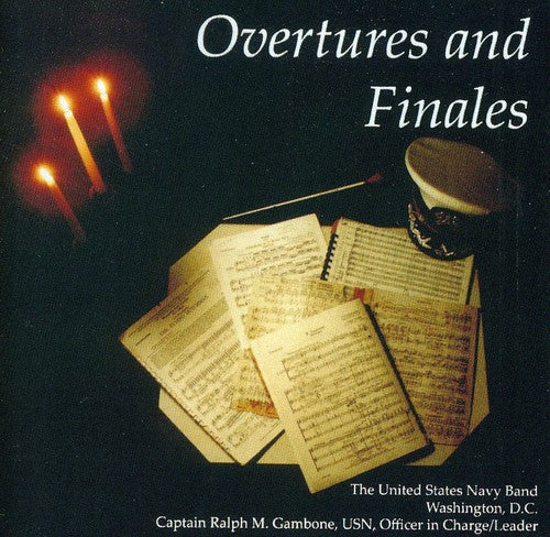 United States Navy Band - Overtures & Finales Music CD