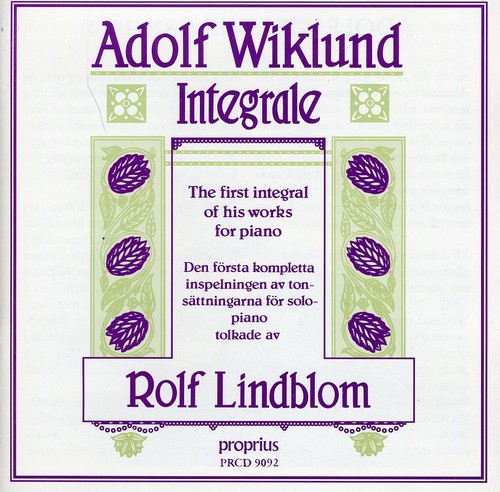 Rolf Lindblom - Integrale-Piano Works / Various [CD]