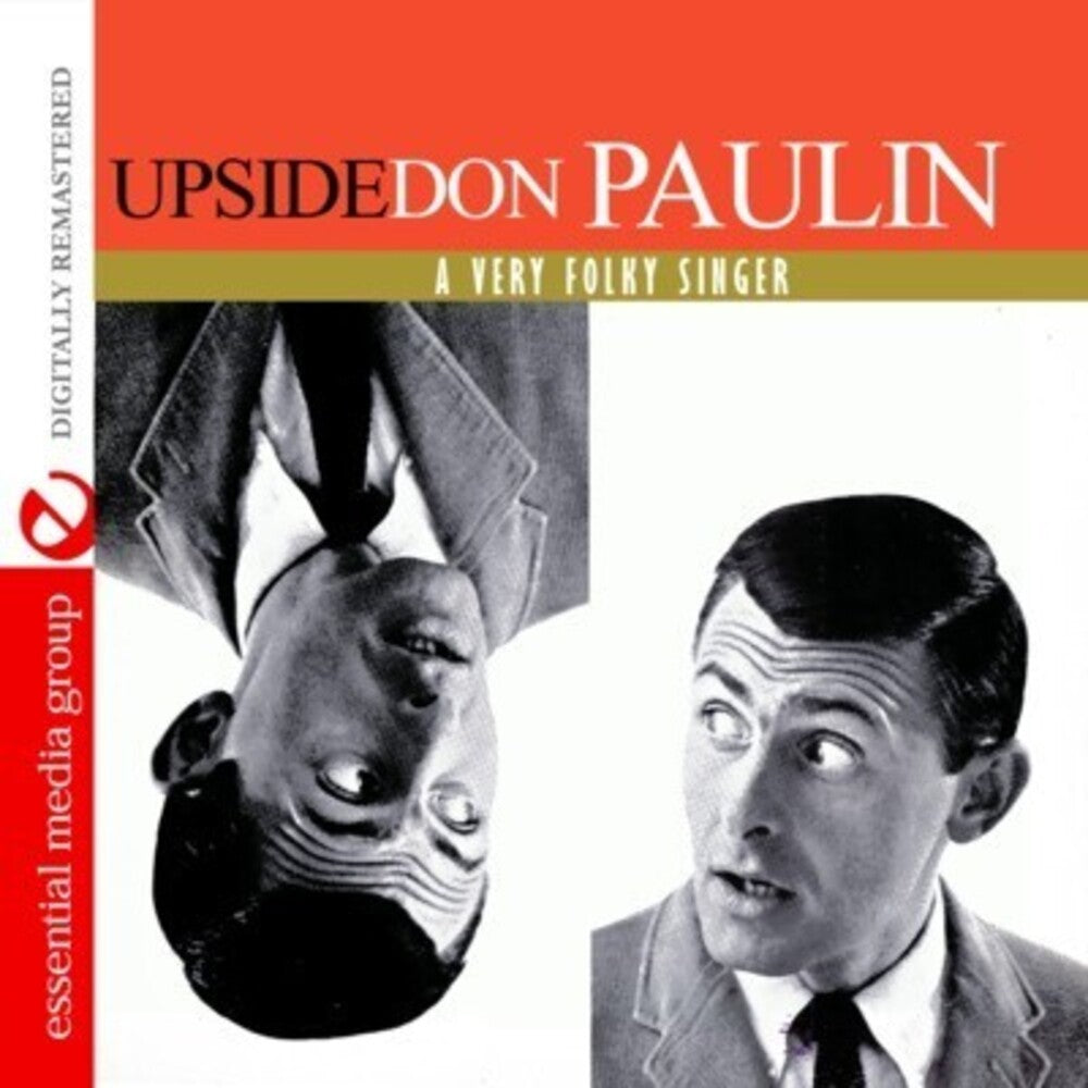 Don Paulin - Upside Don: A Very Folky Singer Music CD